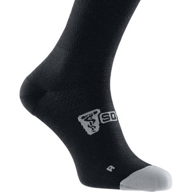 SQlab ONE11 2.0 unisex MTB cycling socks in black and light grey
