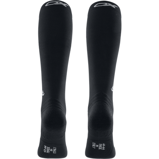 SQlab ONE OX Fahrradsocken kniehoch in schwarz für Mountainbike