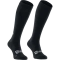 SQlab ONE OX knee-length cycling socks in black for mountain biking and enduro