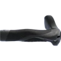 SQlab Stuby bicycle handlebar grip with bar end in black, side view