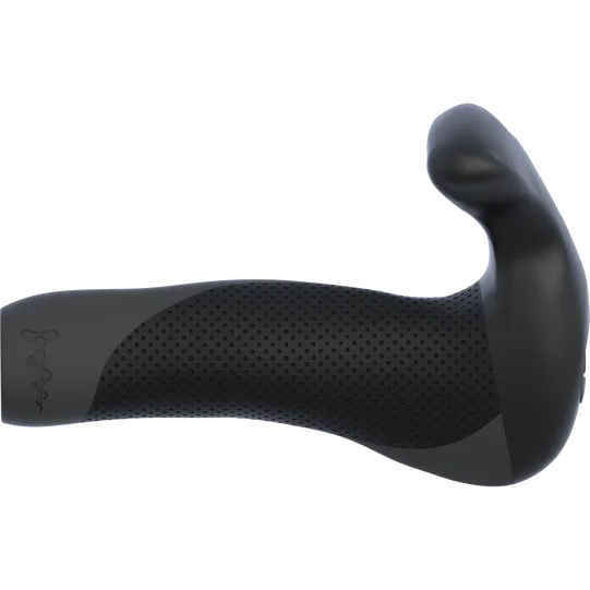 SQlab Stuby bicycle handlebar grip with bar end in black, side view