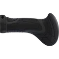 SQlab 702 Ergonomie-Fahrradgriff in schwarz mit großem Handballenflügel und Texturzonen