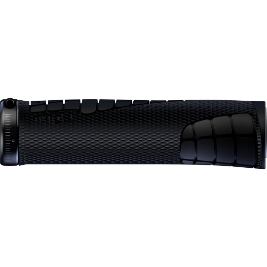 Poignée de guidon VTT enduro SQlab 7OX en noir avec collier lock-on interne et texture multizone