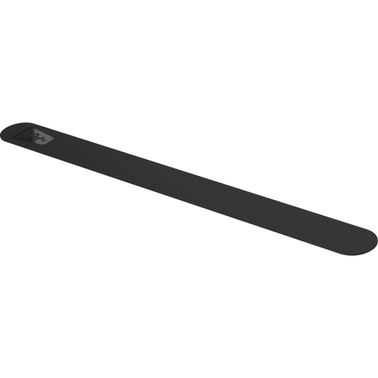 SQlab 712 handlebar tape end strip in black