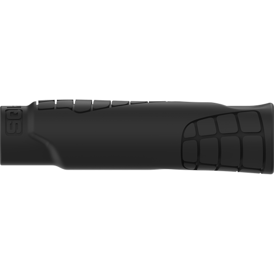 SQlab 711 R MTB handlebar grip in black, side view
