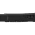 SQlab 711 R MTB handlebar grip in black, back view showing ribbed grip zones