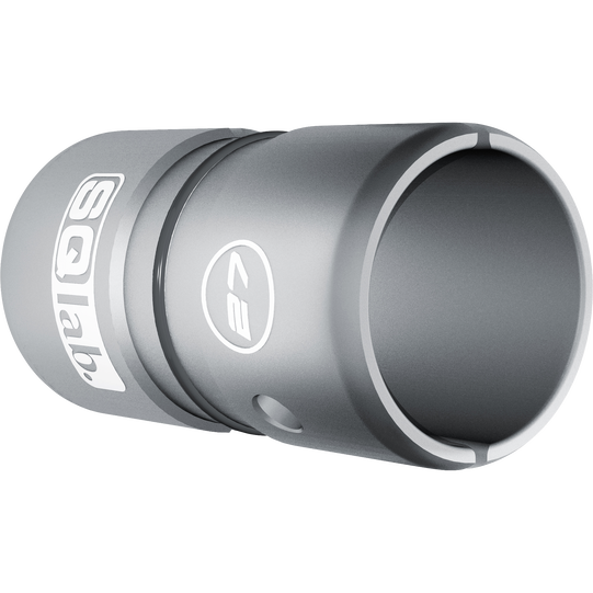 SQlab handlebar shim alloy oversize stem adapter 27.0/31.8mm in silver