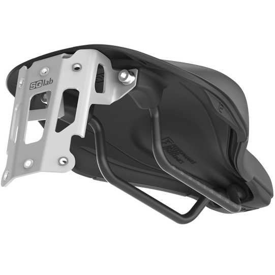 SQlab 613 R ERGOWAVE integrierter Flaschenhalteradapter in schwarz und silber