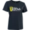 Tee Logo #mehrbums SS women - 900 black