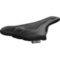 SQlab 611 ERGOWAVE® active 2.1 MTB saddle in black with ergonomic wave profile