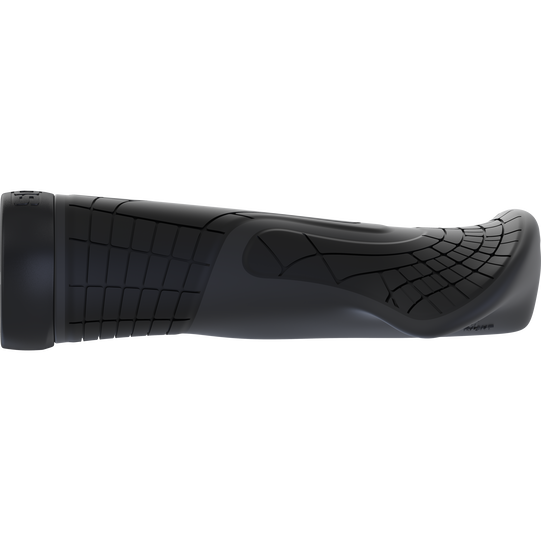 SQlab 710 ergonomischer MTB-Griff in schwarz, Seitenansicht