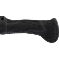 SQlab 710 ergonomic MTB handlebar grip in black, side view