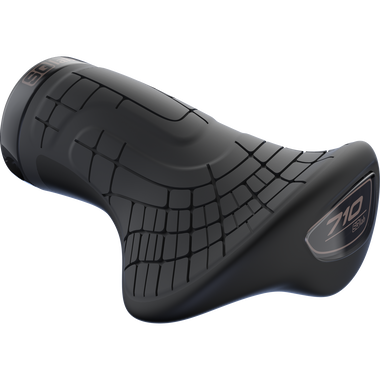 SQlab 710 Short ergonomischer Fahrradgriff für Drehgriffschaltung in schwarz