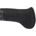 SQlab 710 Short ergonomic lock-on bike grip for twist shifters in black