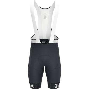 SQlab ONE12 cuissard à bretelles unisex en noir avec bretelles blanches pour cyclisme