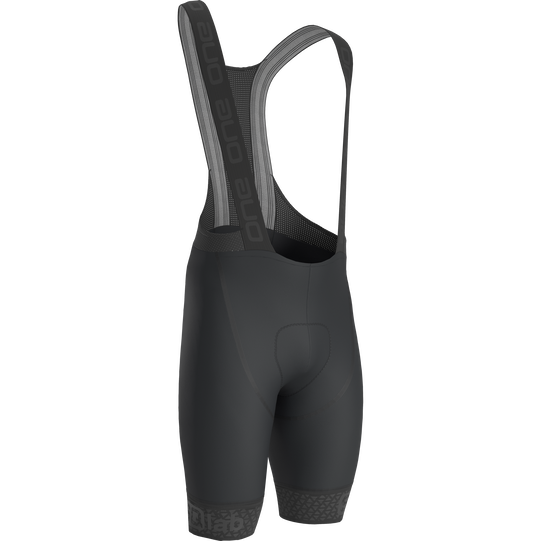 Cuissard à bretelles SQlab ONE12 unisex en noir pour cyclisme route et longue distance
