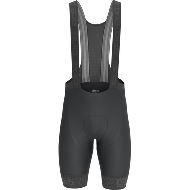 SQlab ONE12 cuissard à bretelles unisexe en noir charbon pour cyclisme route et gravel