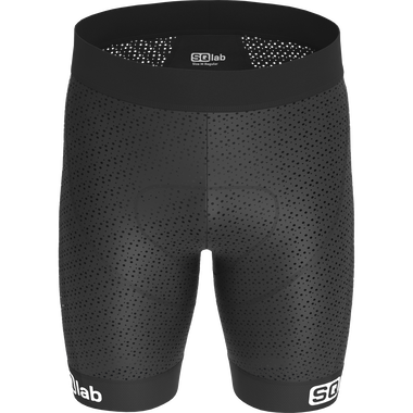 SQlab ONE10 cycling liner shorts unisex in black with integrated SQ-Pad 10 chamois for everyday cycling