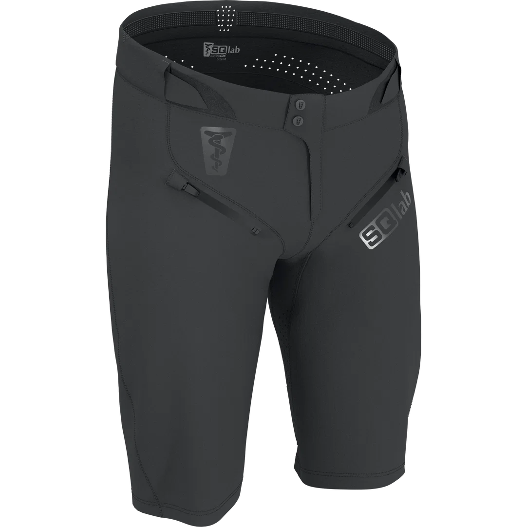 SQlab ONE OX Cycling Shorts in anthrazit für Mountainbike und Trail