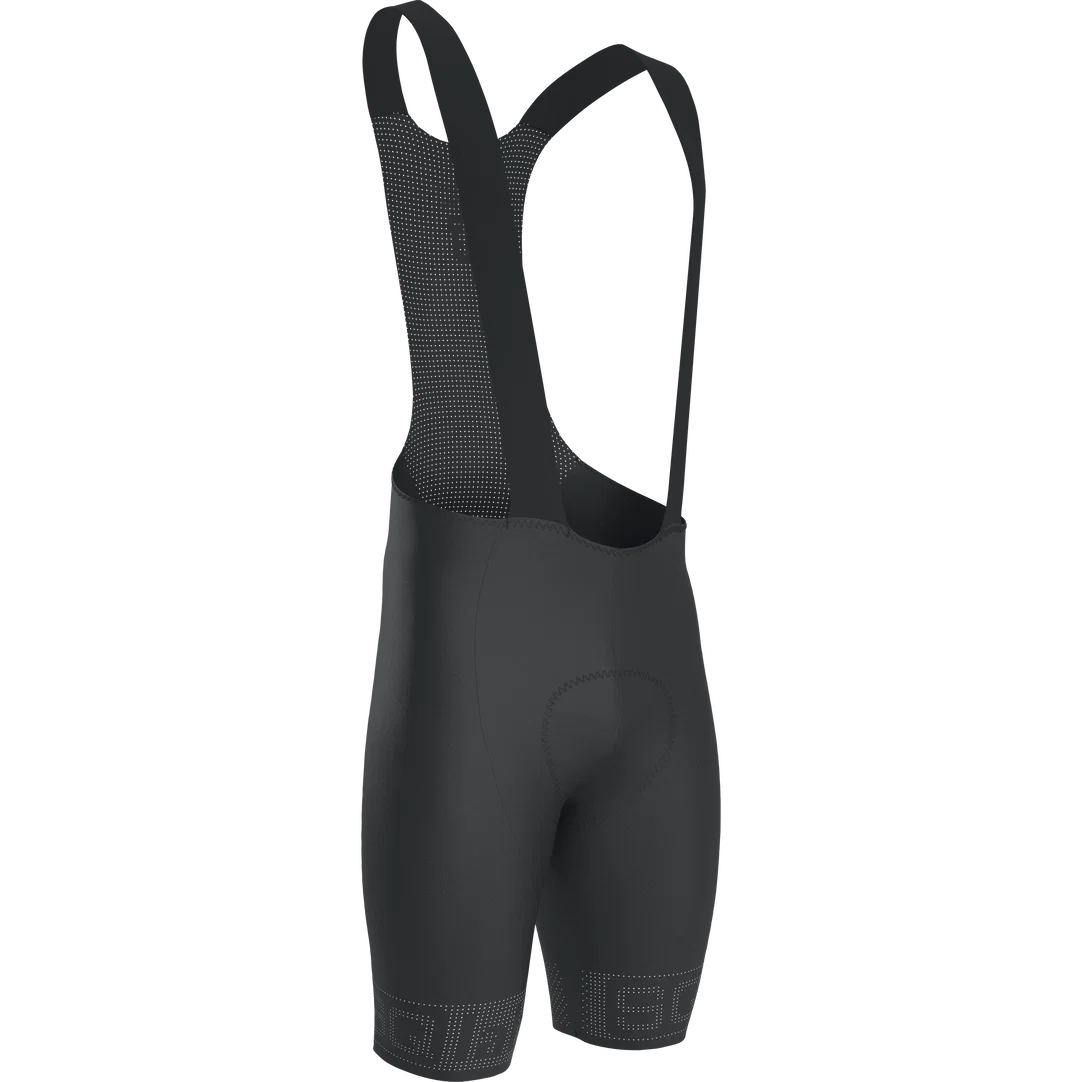 SQlab ONE12 R bib shorts unisex in charcoal black for road cycling