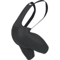 SQlab ONE12 R bib shorts unisex in black for road cycling