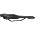 SQlab 610 M-D active saddle in matte black with active pivot technology, side view