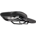 SQlab 610 M-D active saddle in black with active pivot technology, side view