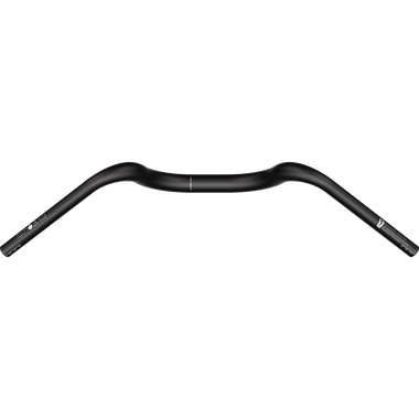 SQlab 321 3.0 city bike handlebar 31.8mm in matte black with backsweep and downsweep