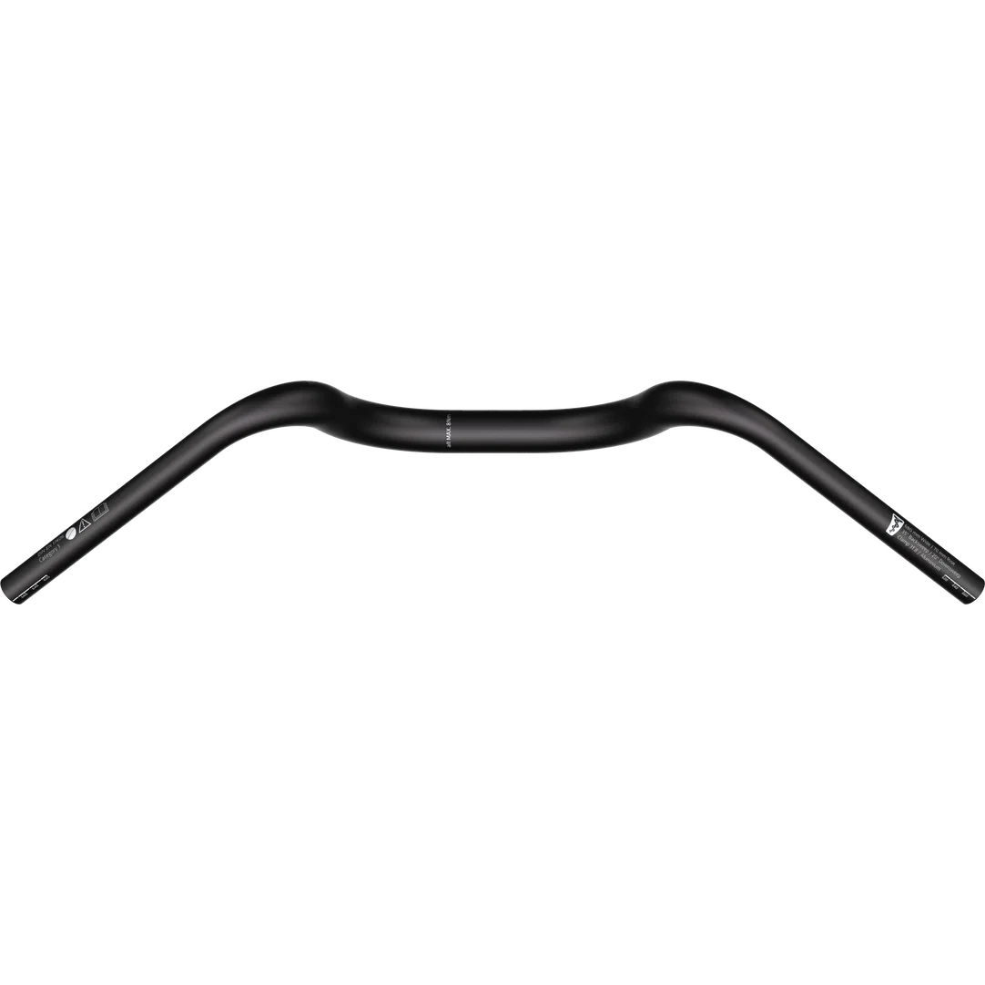SQlab 321 3.0 Citylenker 31,8 mm in matt schwarz mit Backsweep und Downsweep