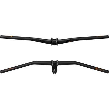 SQlab 311 FL-X carbon MTB handlebar 31.8mm clamp in matte black for cross-country and trail