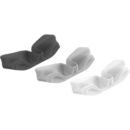 SQlab elastomer kit for active saddle technology Onesize in dark grey, grey and white