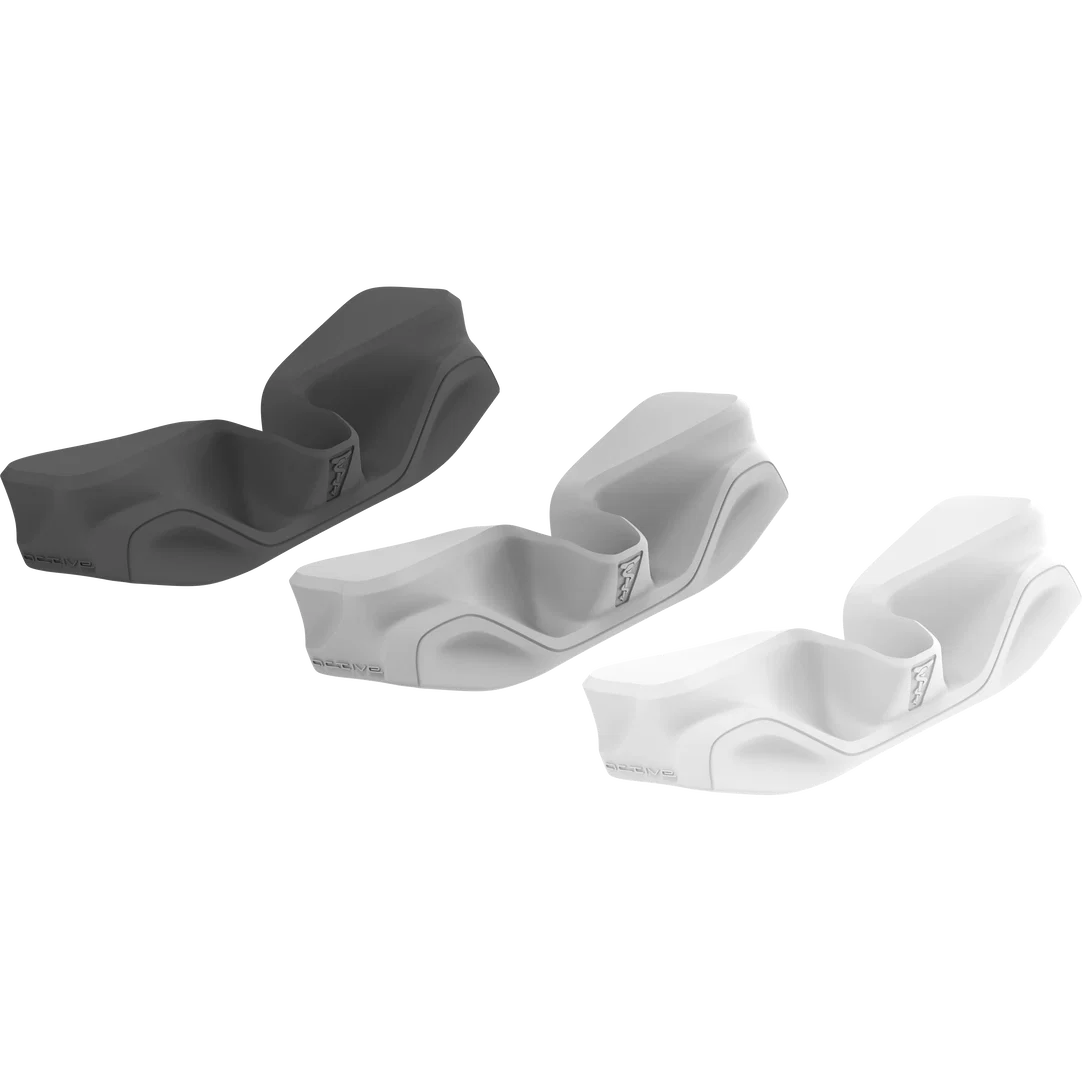 SQlab elastomer kit for active saddle technology Onesize in dark grey, grey and white