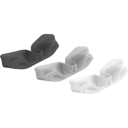 SQlab elastomer kit for active saddle technology Onesize in dark grey, grey and white