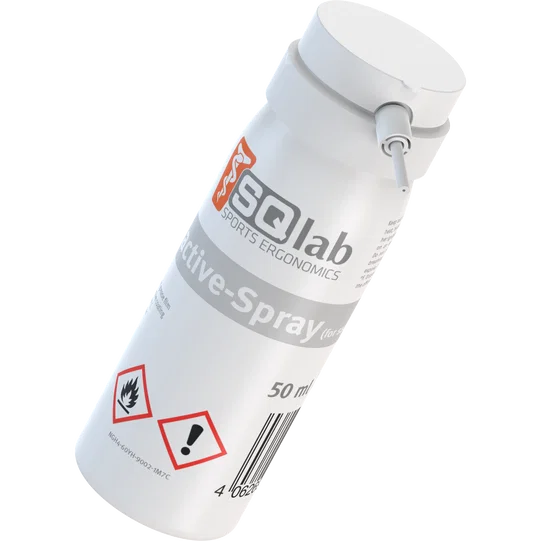 SQlab Active-Spray maintenance spray 50 ml in light grey and white with pump nozzle