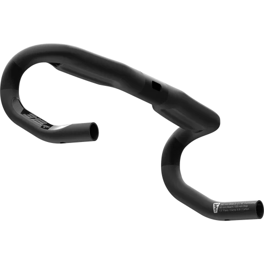 SQlab 312 R carbon road handlebar with internal cable routing in matte black