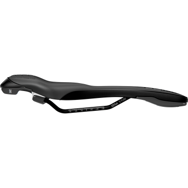 Selle VTT SQlab 6OL active 14 cm en noir avec système de rails S-TUBE, vue de profil