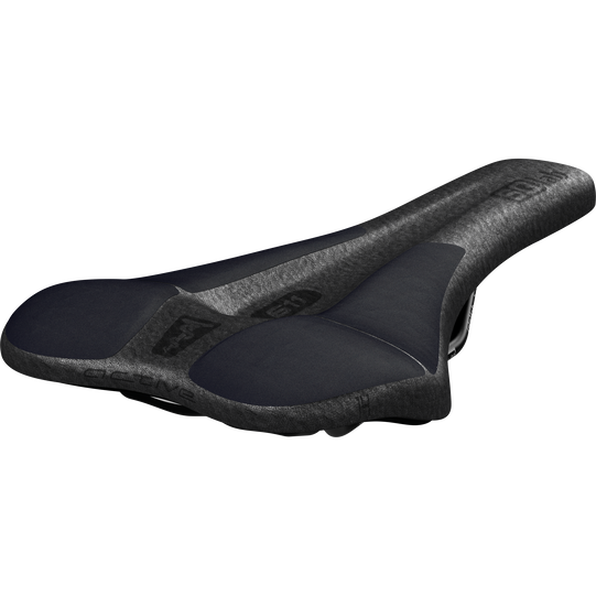 SQlab 611 ClipOn Infinergy ERGOWAVE active MTB saddle in black