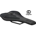 SQlab 611 ClipOn Infinergy ERGOWAVE active MTB-Sattel in schwarz, Drei-Viertel-Ansicht