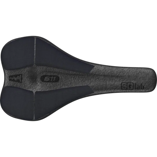 SQlab 611 Infinergy ERGOWAVE active 2.1 ClipOn MTB-Sattel in schwarz