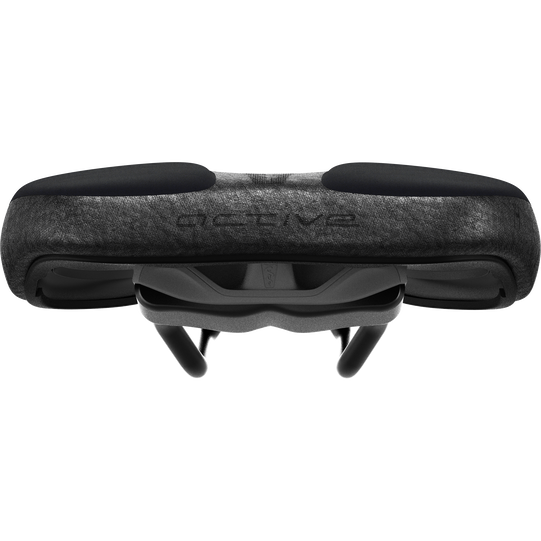 SQlab ClipOn 6OX Infinergy ERGOWAVE active 2.1 MTB saddle in black