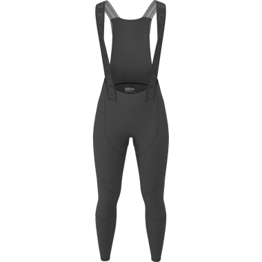 SQlab ONE12 women's bib tights full-length in black for road cycling