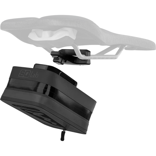 SQlab saddle bag Fidlock® 0.5 l in black with magnetic quick-release adapter