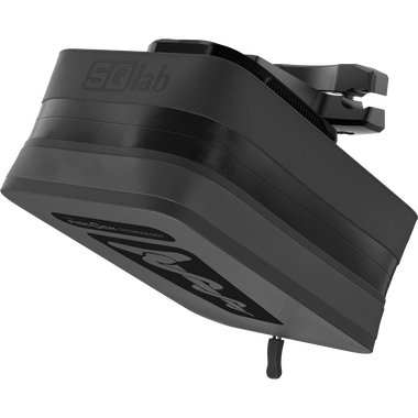 SQlab Saddle Bag Fidlock® 0.5 l in black with magnetic quick-release adapter