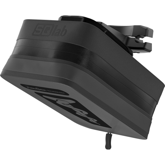 SQlab Saddle Bag Fidlock® 0.5 l in black with magnetic quick-release adapter