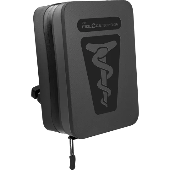 SQlab Saddle Bag Fidlock 0.5l in charcoal grey with magnetic standard adapter