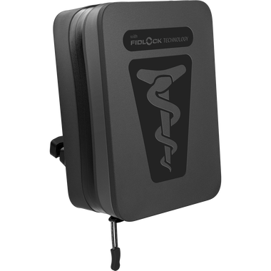 SQlab Saddle Bag Fidlock 0.5l in charcoal grey with magnetic standard adapter