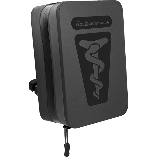 SQlab Saddle Bag Fidlock 0.5l in charcoal grey with magnetic standard adapter