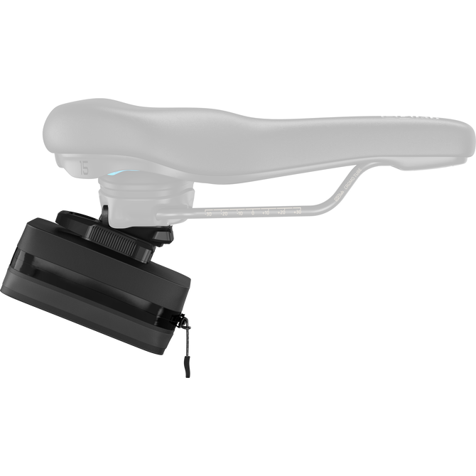 Saddle Bag Fidlock® inkl. Comfort active 2.1 Adapter - 900 black - 0.5 l