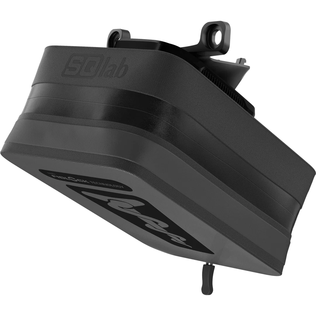 SQlab Fidlock saddle bag 0.5 l in black with Comfort active 2.1 adapter