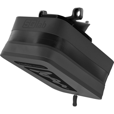 SQlab Fidlock saddle bag 0.5 l in black with Comfort active 2.1 adapter